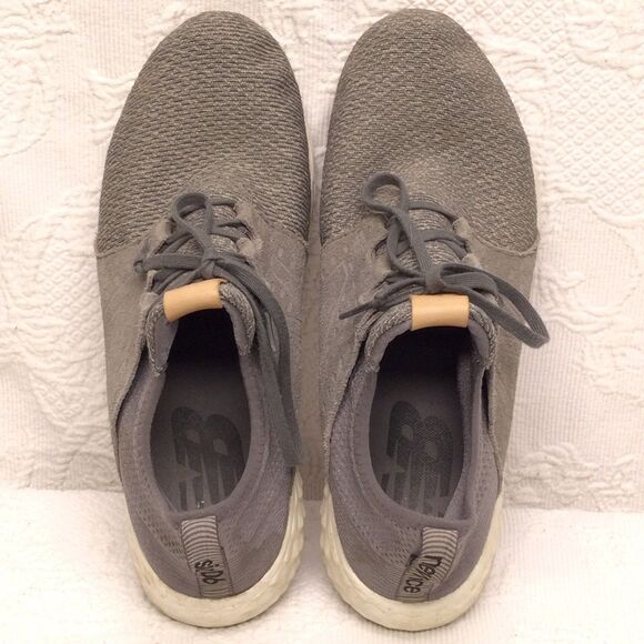 New Balance Fresh Foam Cruz v1 Team Gray Sea Salt Gum Sole Mens 11.5 Run Casual - Picture 7 of 7